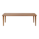 Norwegian classic solid teak coffee table. Norway, 1970s