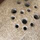 Pebble Ceramic stings flowers design 70 years