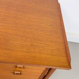 Teak Model 207 Desk by Arne Vodder for Sibast, 1960s