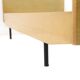 Single bed frame in ash, 1950s.