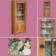 Parisian glazed wardrobe raw wood 1930