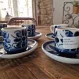 Porcelain coffee cups from Monte Sião (Brazil)