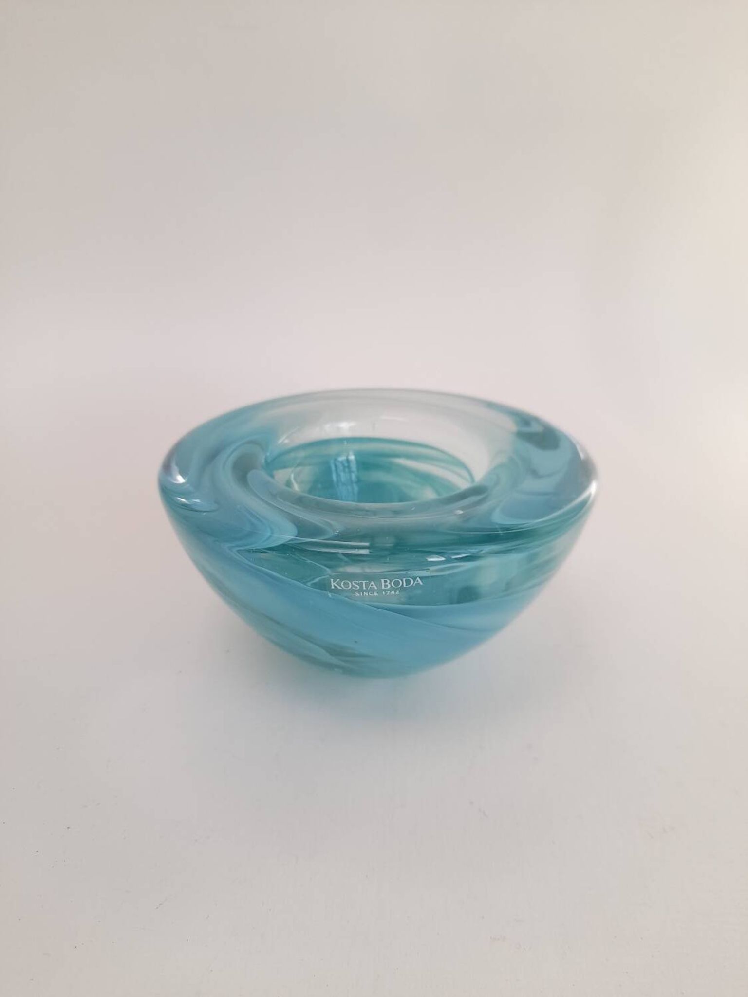 Atoll candle holder by Anna Ehrner for Kosta Boda