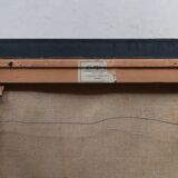 Peinture à l'huile postimpressionniste danoise de E.S. de Horsens