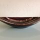 Empty pocket in chocolate color cermal by Jasba / vintage 60s-70s