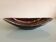 Empty pocket in chocolate color cermal by Jasba / vintage 60s-70s