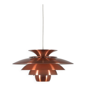 Lampe suspendue danoise conçue par Kurt Wiborg pour Jeka, années 1980 (Grande)