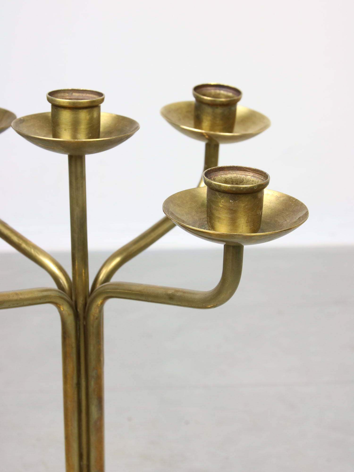 Vintage Brass 5-arm candlestick