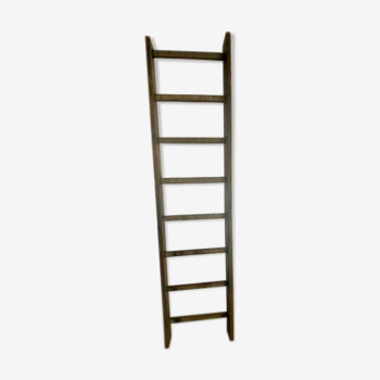 Vintage wood ladder 8 rows