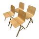 Set of 4 stackable chairs, Ronan & Erwan Bouroullec for HAY Copenhagen.