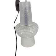 Suspension design néerlandais - Philips - modèle NX 14 - verre satiné - années 50 - Louis Kalff