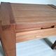 Monopoly-style elm bedside table regain
