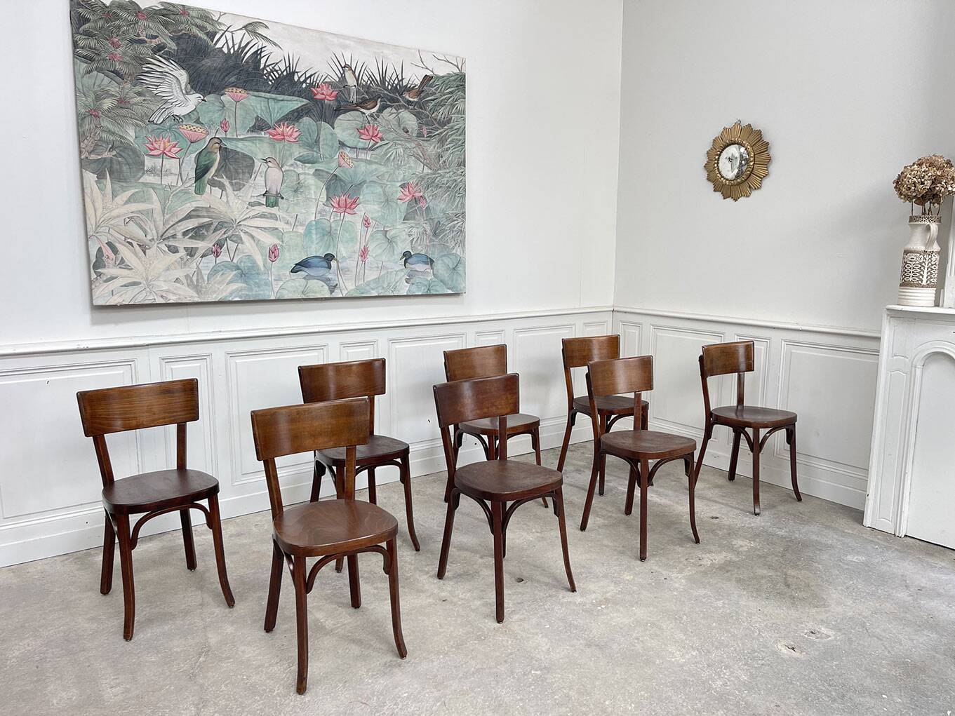 Baumann bistro chairs 1960