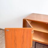 Buffet Mid-Century, modèle B20 en teck par Dieter Waeckerlin pour Behr, ann