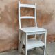 Chaise escabeau