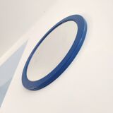 Miroir rond bleu, 1970