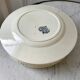 Set of 8 flat plates Terre de Fer Salins model "Rocailles" late nineteenth