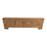 Antique low sideboard in oriental style (circa 1900) #56