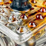 Mid-century Murano wall lamps by Mazzega, Italy 1970, set of 2