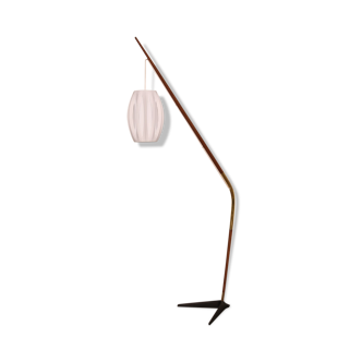 Floor lamp 'Fishing Pole' by Svend Aage Holm Sorensen - Denmark - 1950's