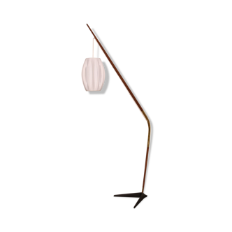 Lampadaire 'Fishing Pole' par Svend Aage Holm Sorensen - Danemark - 1950's