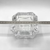 Very thick Sèvres crystal empty pocket • Perfect condition • 90s