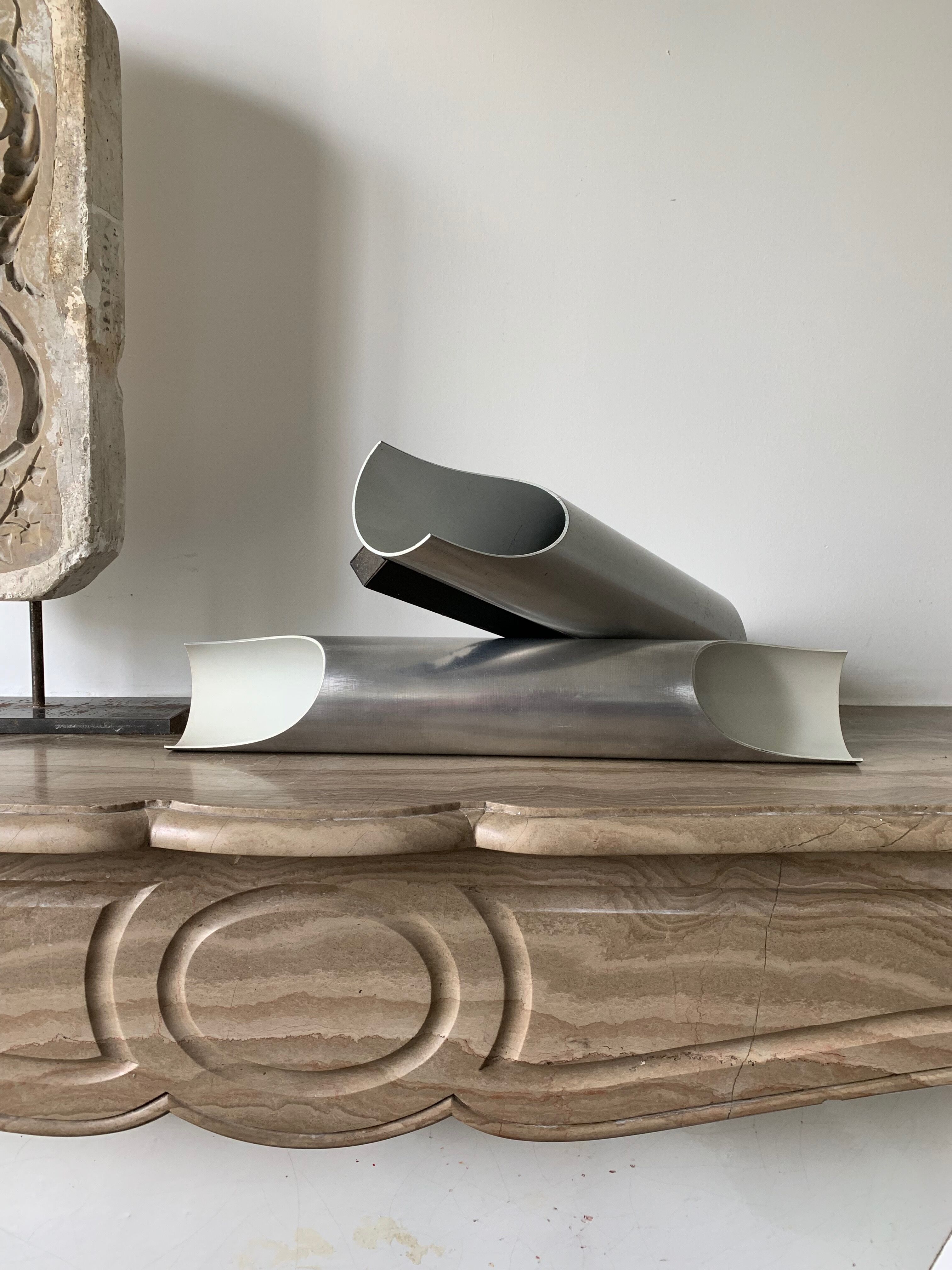 Tube Fuga mural signed Maija Liisa Komulainen for Raak