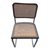 Chaise Marcel Breuer en bois et cannage, 1970