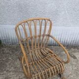 Petit fauteuil en bambou enfant