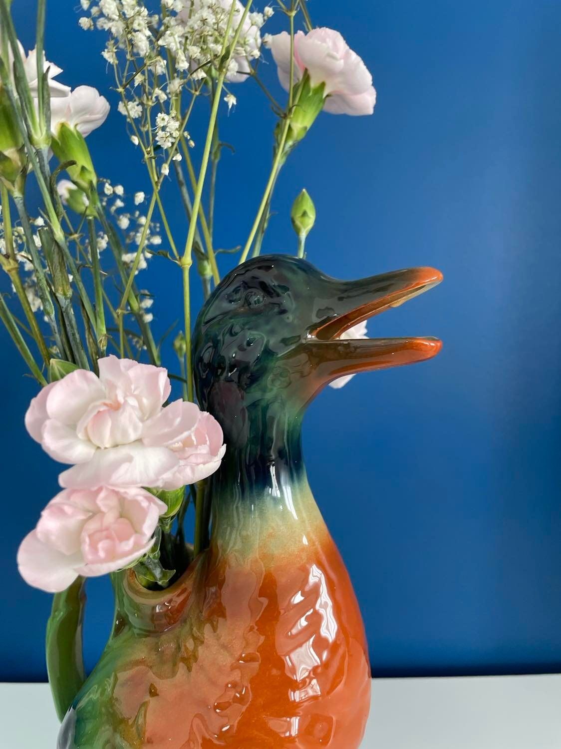 pitcher decanter duck slurry vintage slurry
