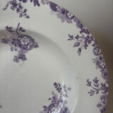 Sublime hollow plate Terre de Fer Longwy Hanoi