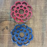 Two Decotec bottle coasters