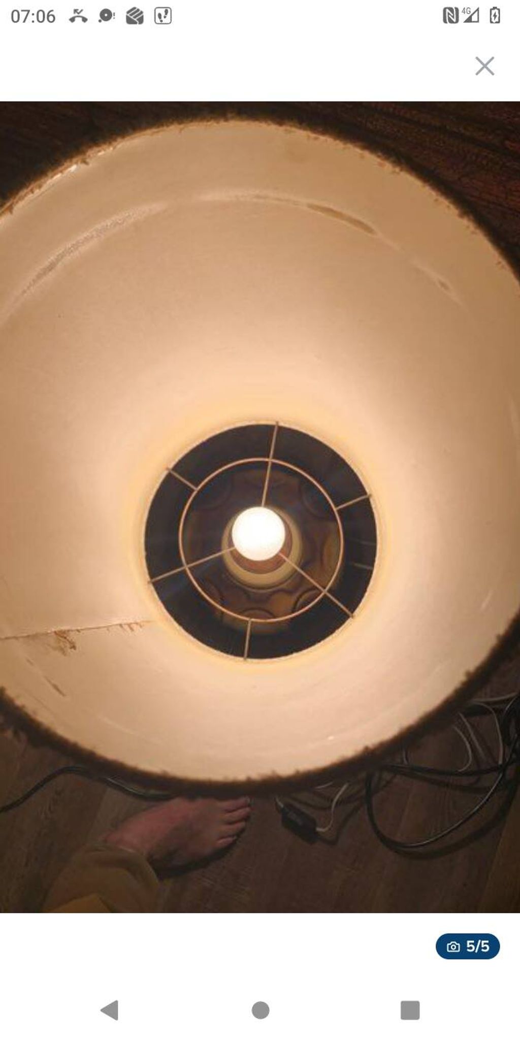 Lampe a poser au sol FAT LAVA