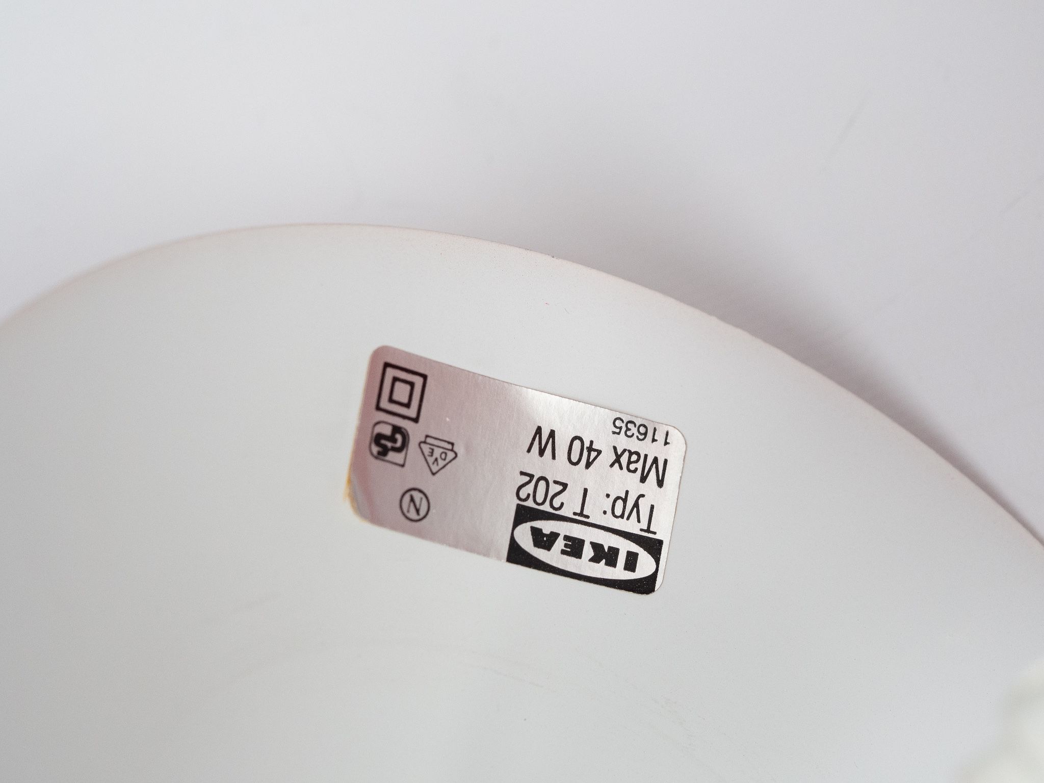 Danish vintage IKEA Duett pendant lamp by Bent Boysen, 1983