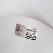 Danish vintage IKEA Duett pendant lamp by Bent Boysen, 1983