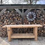 Renovated carpenter's workbench