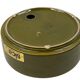 Mid-century green ceramic ashtray, Sicart Italy 1969