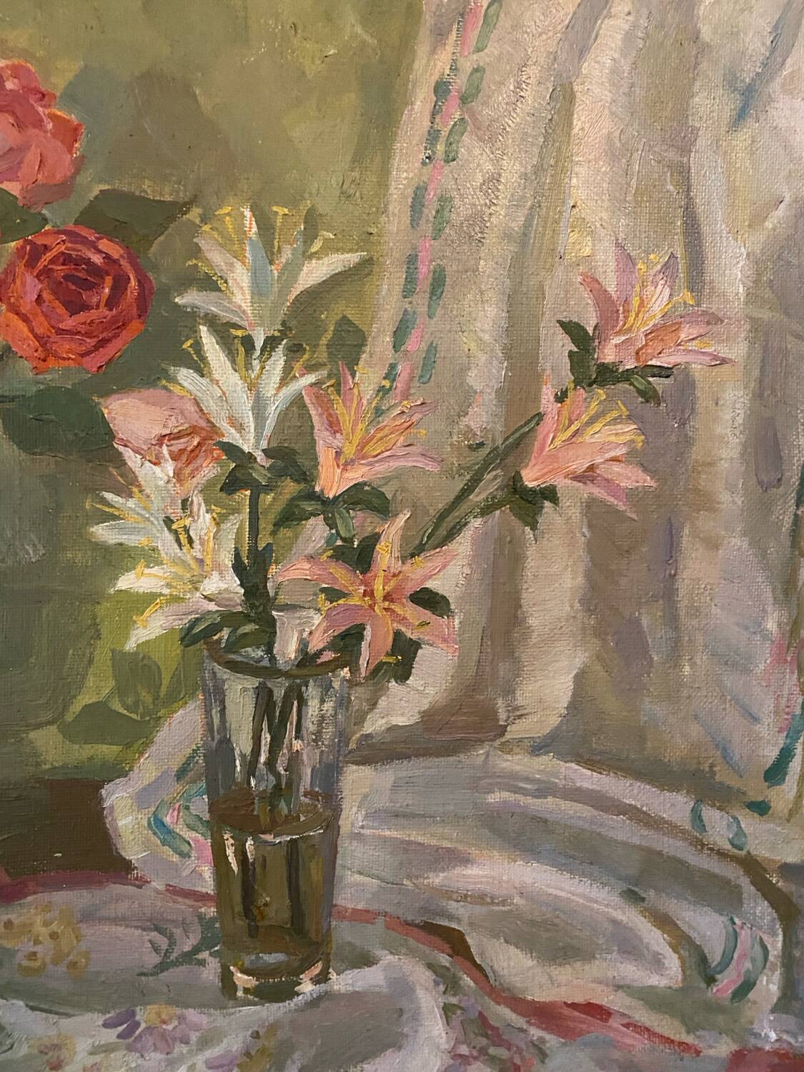 Still life Russian school from 1993
