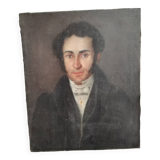Oil on canvas 19th century man