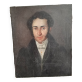 Oil on canvas 19th century man