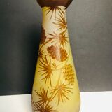 Vase signed Gallé