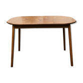 Table de salle à monger ovale des années 1960/70