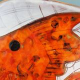 Plate signed Monique Brunner, Pansier, Pottery of the Aquarius, Vallauris