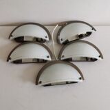 Set of 5 Danish Odreco wall lamps 80s 90s