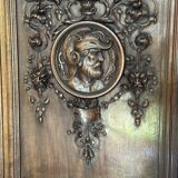 Haentges frères renaissance style cabinet in walnut