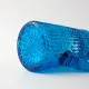 Vintage 1970s IVIMA Blue Glass Jug and Six-Glass Set