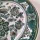 Large rare Delft Groen hand-painted plate Velsen pottery Netherlands