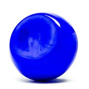 Postmodern vase, blue glass, Poland, 1970s