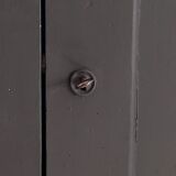 Matte black Paris wardrobe