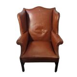 Butaca Chesterfield / Sillón Orejero “Wing Chair”, pp. s. XX - Reino Unido